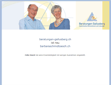 Tablet Screenshot of beratungen-gallusberg.ch